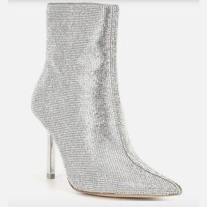 NWOB Steve Madden Elysia Rhinestone Ankle Boot